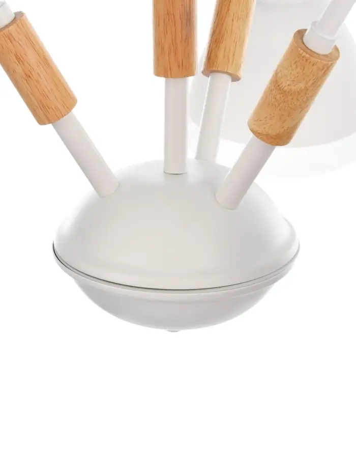 Люстра потолочная BayerLux &laquo;Нельсен&raquo;, Е27, 3&times;40 Вт, 57&times;57&times;25 см, белая