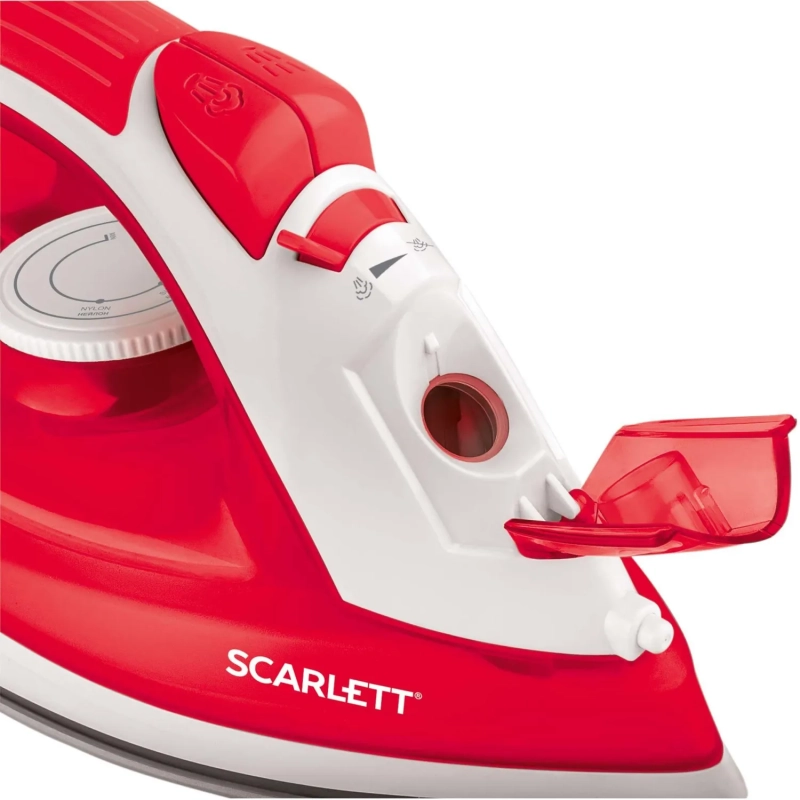 Утюг SCARLETT SC-SI30P15, 2000Вт, красный