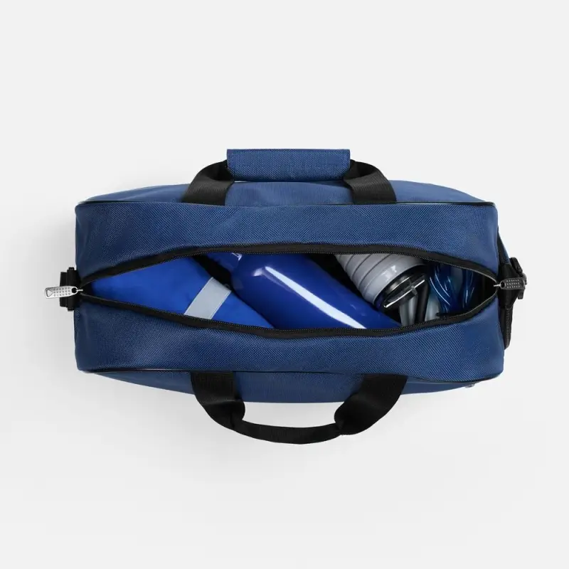Спортивная сумка Atlantes, синяя с черным