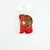 Медаль с уф-печатью "Ты звезда", диам. 5 см. Цвет зол. С лентой