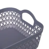 Корзина для хранения тм VETTA, пластик, 26,5х20,5х8,5см