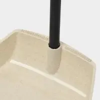 Щётка для пола c совком Malta, бежевый