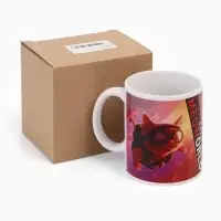 Кружка керамическая в коробке &laquo;Кот-Супергерой&raquo;, 320 мл