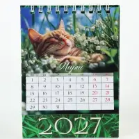 Календарь-домик 2027 &laquo;Котики&raquo;