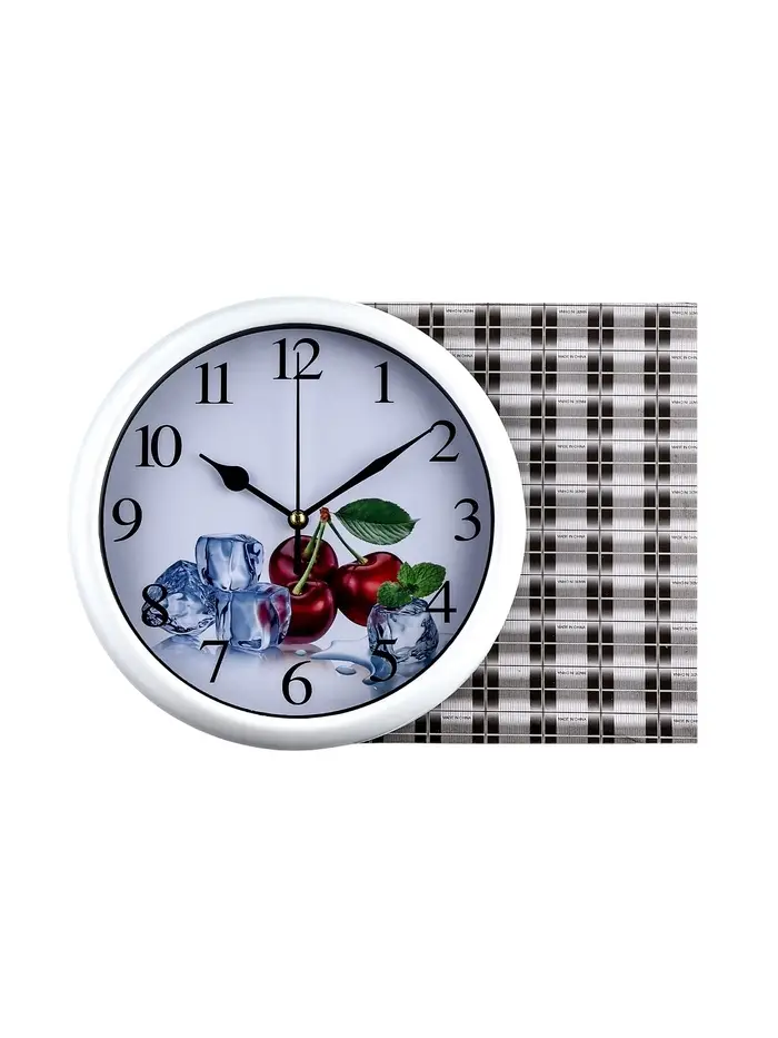 Часы настенные классические &laquo;Эстер&raquo;, плавный ход, d=20 см, циферблат d=17 см