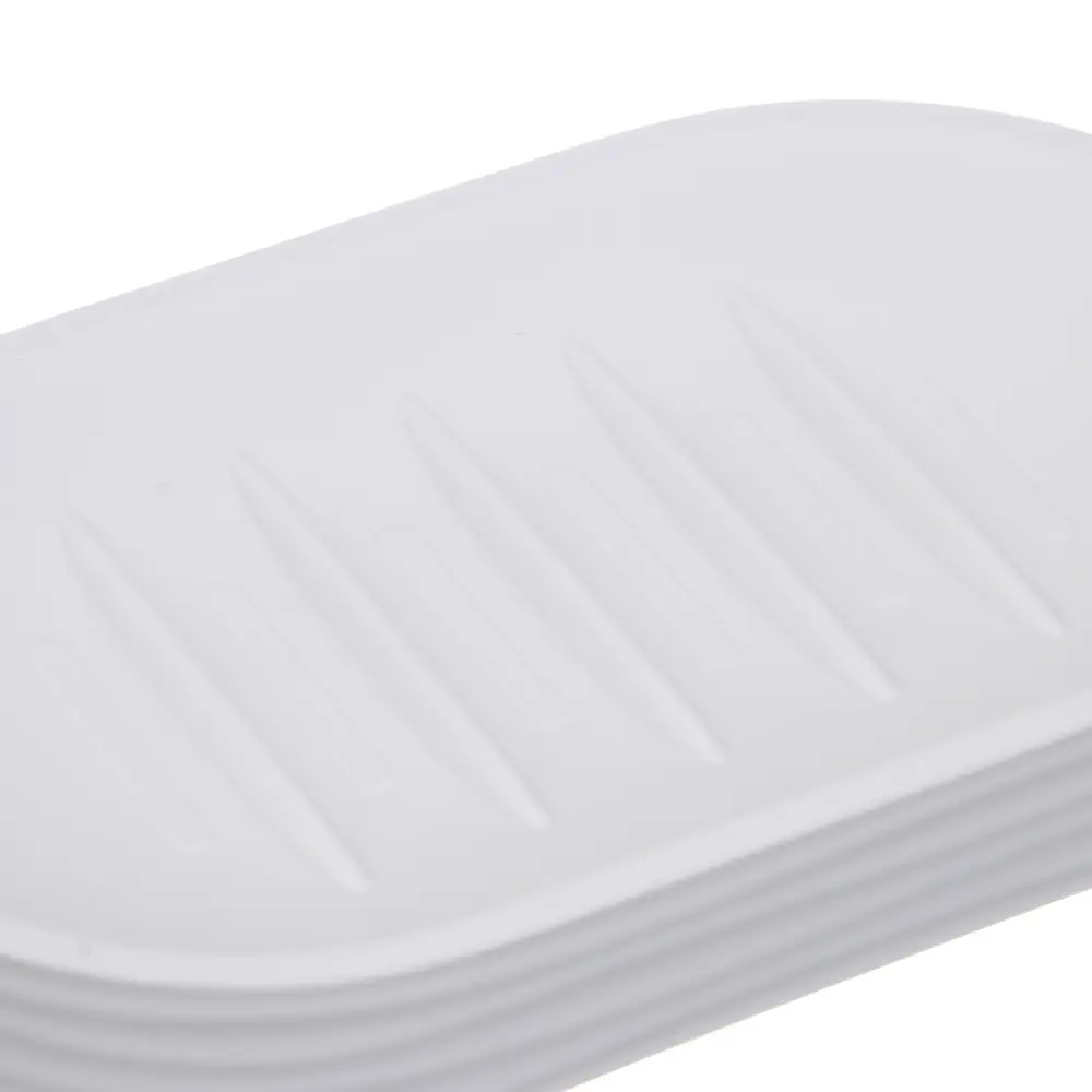 Мыльница тм VETTA Тренто, пластик, PP, белый, 14,5x8,8x2см