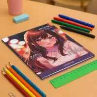 Дневник школьный для 1-11 классов &laquo;Стильная девочка&raquo;, твёрдая обложка, матовая ламинация, выборочный лак, 40 листов
