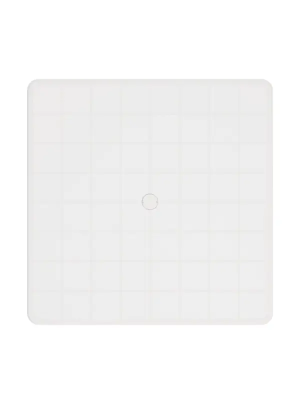 Стол квадратный &laquo;Атлант&raquo;, 80&times;80&times;76.5 см, пластиковый, белый