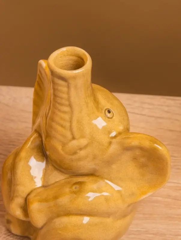 Сосуд для масла «Слон», 10×8×14 см, керамика, бежевый Сосуд для масла «Слон», 10×8×14 см, керамика, бежевый