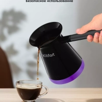 Турка для кофе электрическая КТ-7184 - 1000 Вт Турка для кофе электрическая КТ-7184 - 1000 Вт