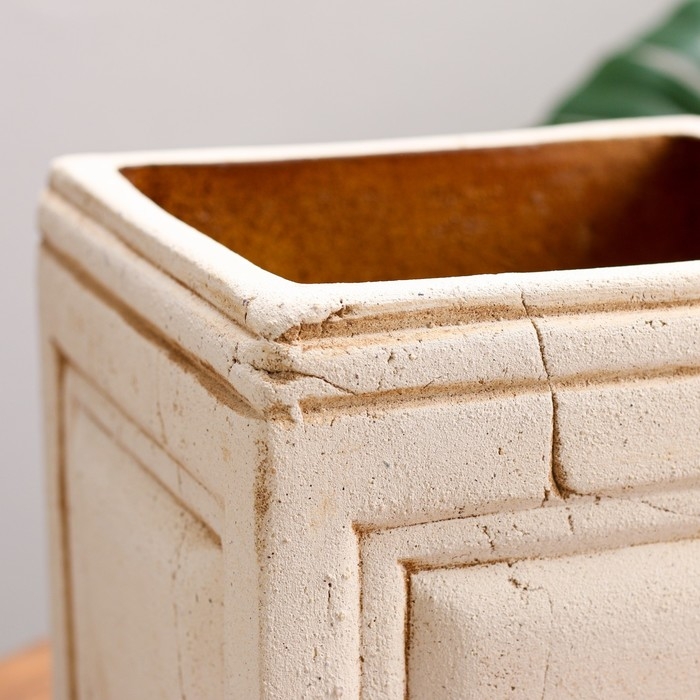 Кашпо Куб  Кашпо Куб "Альфа №2" 11 л, 25 х 25 х 27 см