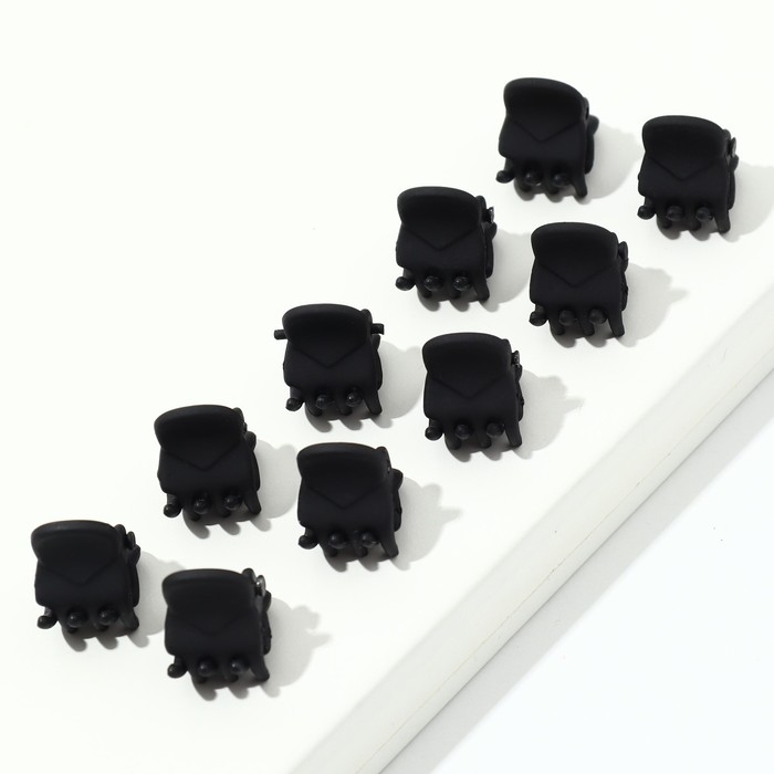 Краб для волос «Аксессуары»,10 шт.,1,5 х1,5 см Краб для волос «Аксессуары»,10 шт.,1,5 х1,5 см