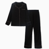 Комплект женский (рубашка и брюки) KAFTAN Leo black collection р-р 52-54