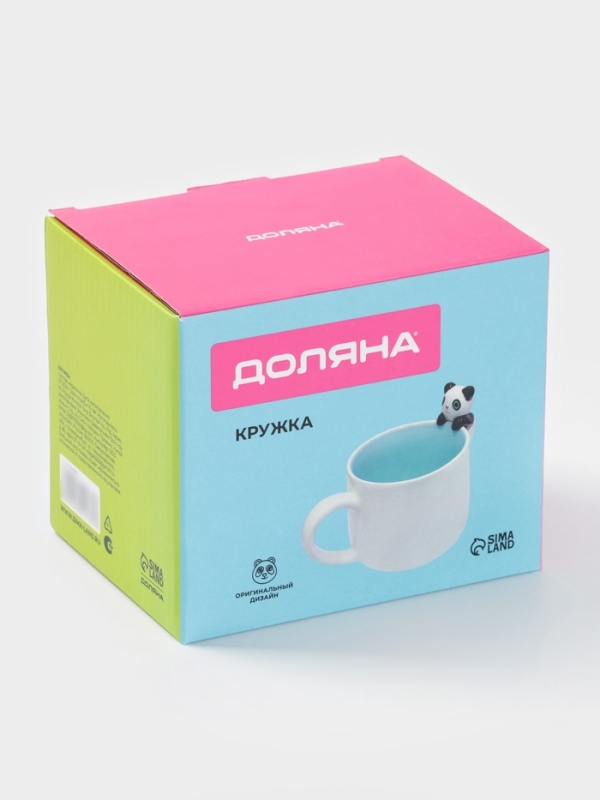 Кружка "Пандочка" 15х9,5х10,5 см