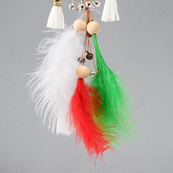 Ловец снов Ловец снов "Рождественский олень" с бубенцами 9х23 см