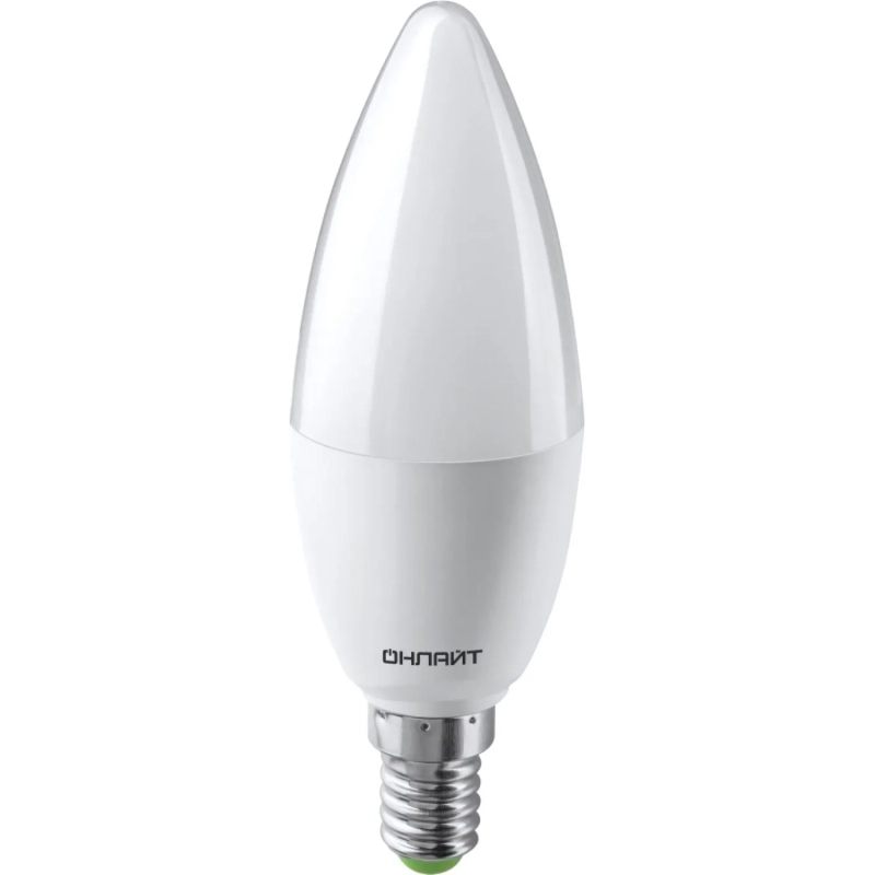 Лампа светодиодная ОНЛАЙТ OLL-C37-10-230-4K-E14-PROMO 10Вт Е14 4000К 82915