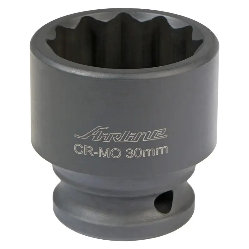 Головка ударная торцевая 1/2"DR двенадцатигранная 30мм, L=42мм