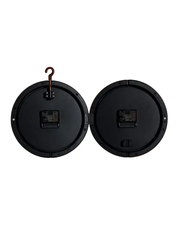 Часы настенные интерьерные &laquo;Сабатини&raquo;, двусторонние, на подвесе, плавный ход, 35&times;30 см, d=19.5 см, от батарейки 1хАА