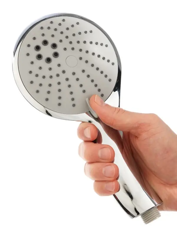 Лейка для душа ZEIN Z0013, большая, пластик, 3 режима, цвет хром