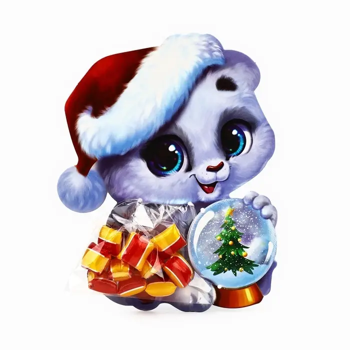 Пакет под сладости «Мишка», 11 х 6 см Пакет под сладости «Мишка», 11 х 6 см