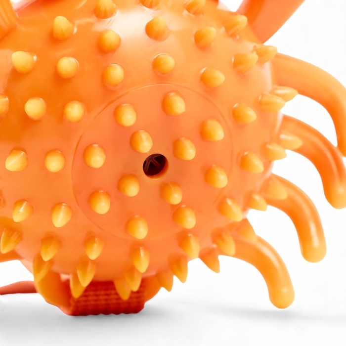 Игрушка массажная для собак Игрушка массажная для собак "Краб" 12 см, ТПР, микс цветов