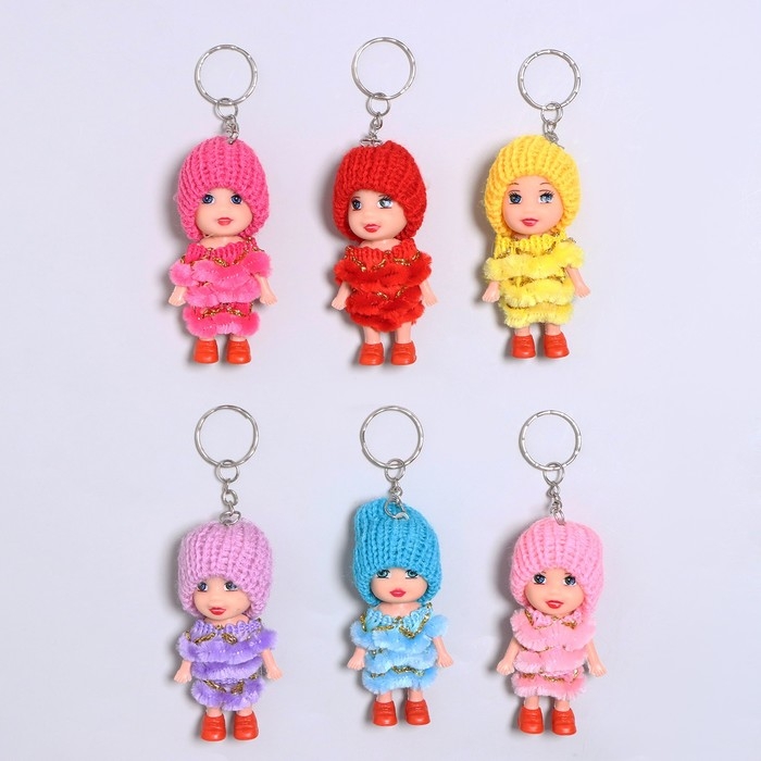 Кукла в шоубкосе, цвета микс Кукла в шоубкосе, цвета микс