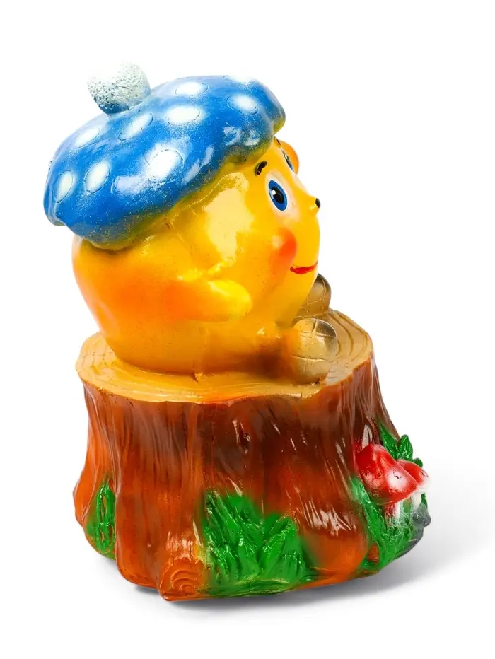 Садовая фигура из гипса &laquo;Кругляш в кепке&raquo;, 46&times;35&times;35 см