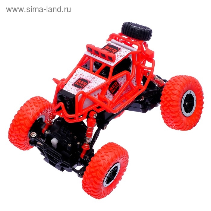 Машина радиоуправляемая «Джип-триал», полный привод, 4WD, работает от аккумулятора