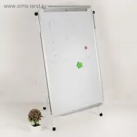 Флипчарт магнитно-маркерный, Calligrata, регулировка высоты, 60&times;90 см