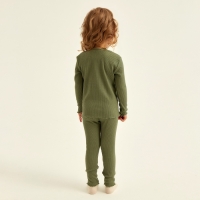 Пижама детская SL HOME р 38 (146-152), оливковый