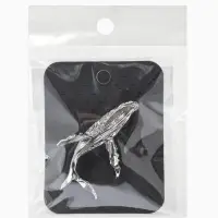 Брошь &laquo;Кит&raquo; морской, цвет серебро