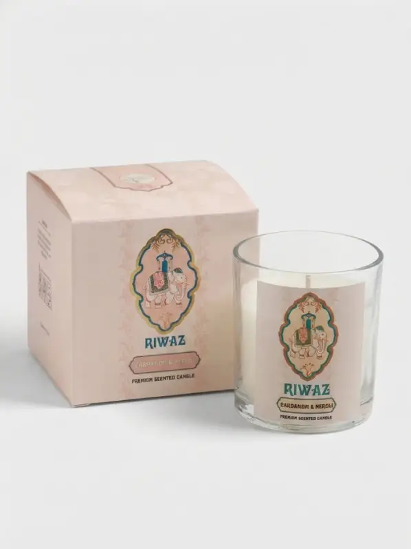 Свеча ароматическая в стекле &laquo;Кардамон и Нероли&raquo;, соевый воск, 120 г