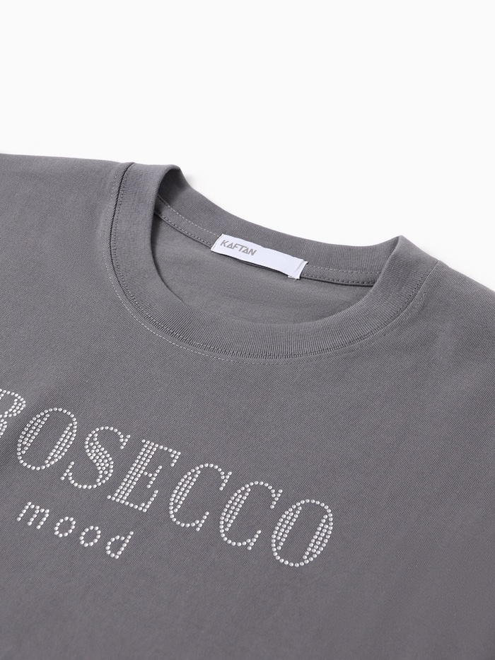 Футболка женская KAFTAN: Prosecco цв. серый, р-р 44-46