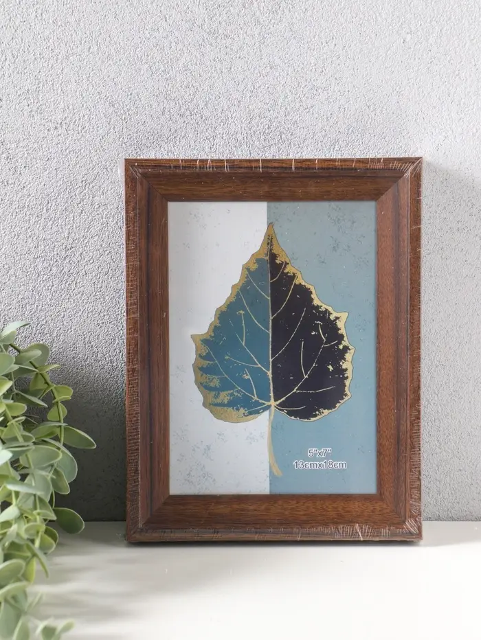 Фоторамка пластик 13х18 см "Прованс" тёмно-коричневый 21,7х16,8х3 см