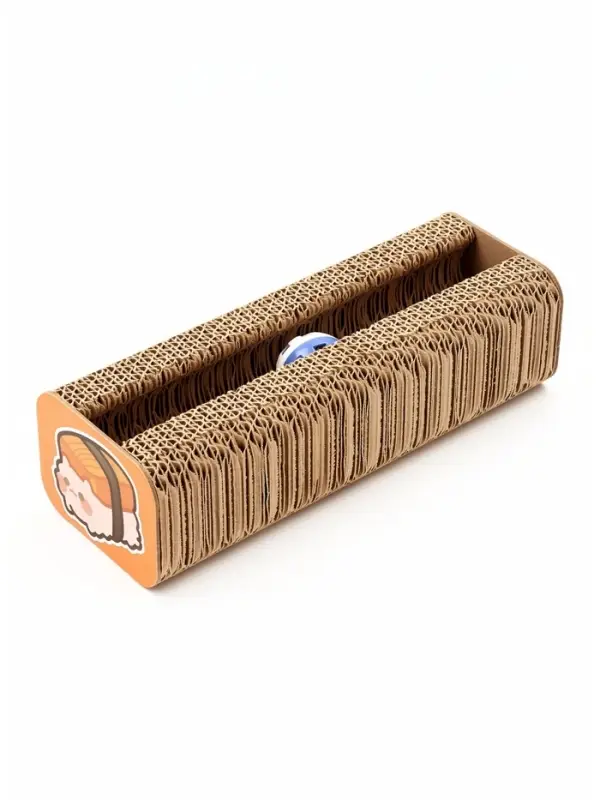 Когтеточка - игрушка &laquo;Суши&raquo;, 24.5&times;9&times;6.7 см, с кошачьей мятой, гофрокартон