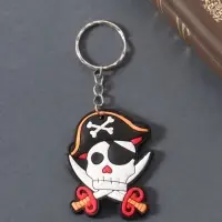 Брелок резина "Пираты" МИКС 3,5х4,8 см