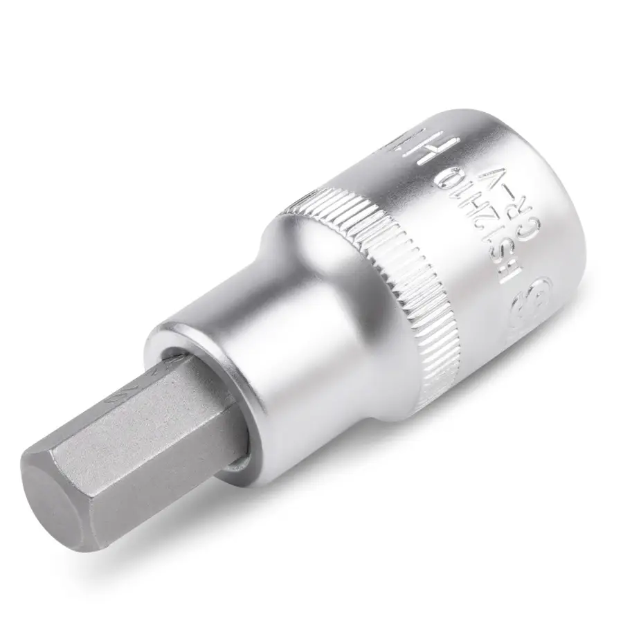 Головка со вставкой 1/2" шестигранной (10 мм, L=55 мм) AVS BS12H10