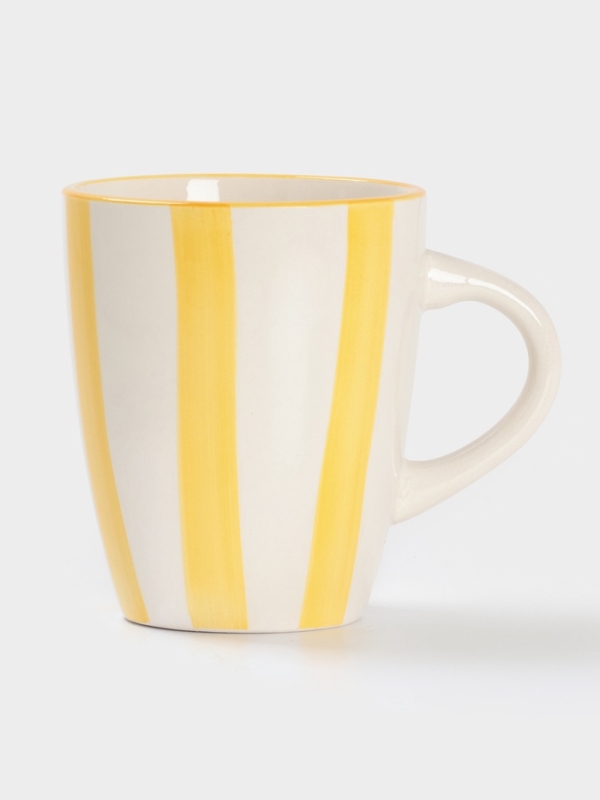 Кружка Доляна "Райе" 360мл, 13х9.10,5, цвет желтый