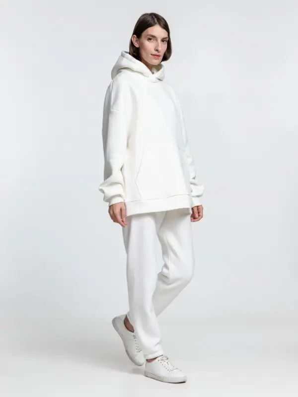 Худи Kulonga Oversize, молочно-белое, размер ХS/S