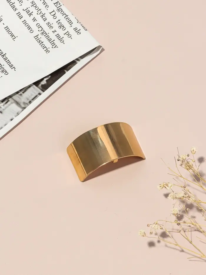 Заколка для волос &laquo;Крючок&raquo;, 4.5&times;2.5 см, золото