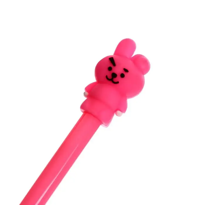 Ручка - прикол Calligrata «Зверушки», гелевая, МИКС Ручка - прикол Calligrata «Зверушки», гелевая, МИКС