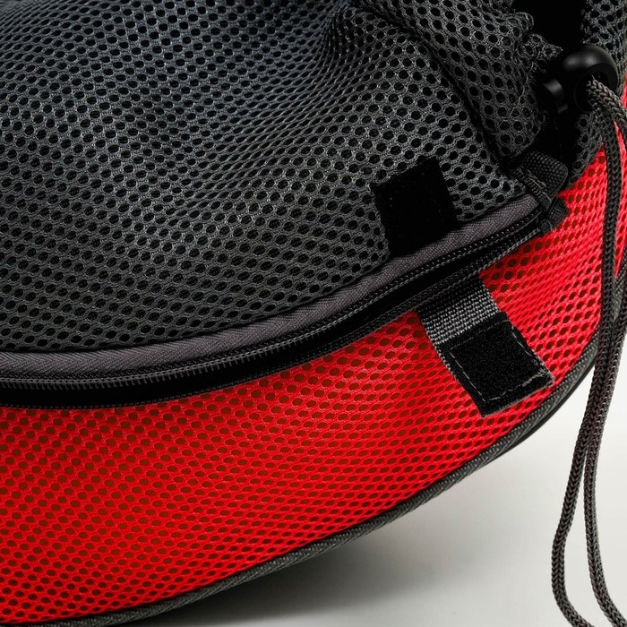 Сумка-переноска Сумка-переноска "Слинг" для животных, 42 х 25 см, красная