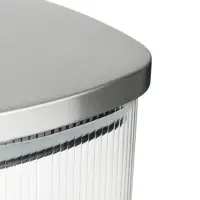 VETTA Рельеф Банка для хранения с металлической крышкой 600мл, 10х10см, стекло