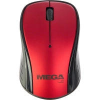 Мышь компьютерная ProMega jet WM005 USB WLS RT/2 ААА/dpi 1200/3 кн/красный