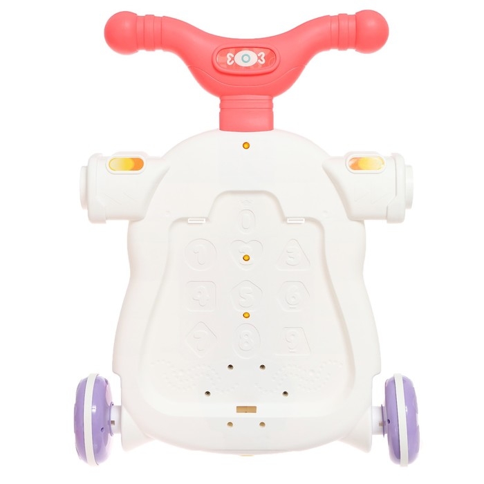 Столик-ходунки 4 в 1, звук, цвет розовый Столик-ходунки 4 в 1, звук, цвет розовый