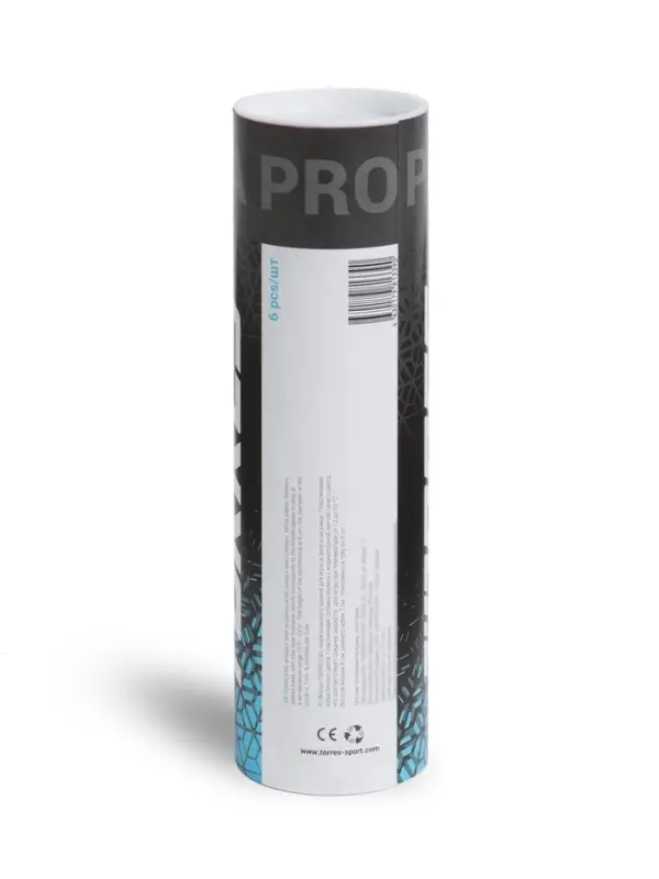 Набор воланов для бадминтона TORRES 80, 6 шт., белый