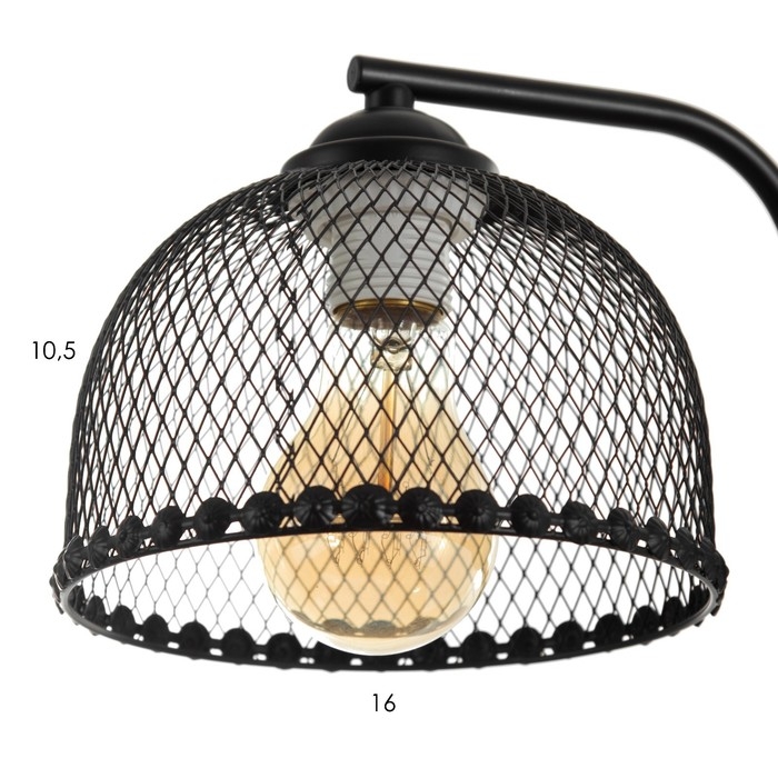 Бра Бра "Лаймин" Е27 40Вт черный