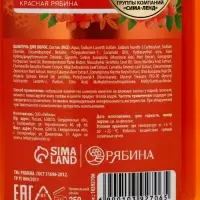 Шампунь для волос, молодость и объем, аромат рябины, 250 мл, Рябина