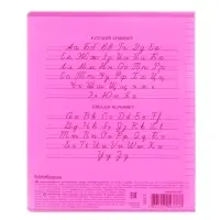 Тетрадь 18 листов в линейку, ErichKrause «Классика CoverPrо Neon», розовая