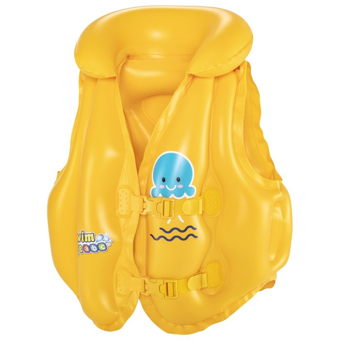 Жилет надувной Swim Safe, ступень B, 51 х 46 см, 3-6 лет, 32034 Bestway Жилет надувной Swim Safe, ступень B, 51 х 46 см, 3-6 лет, 32034 Bestway